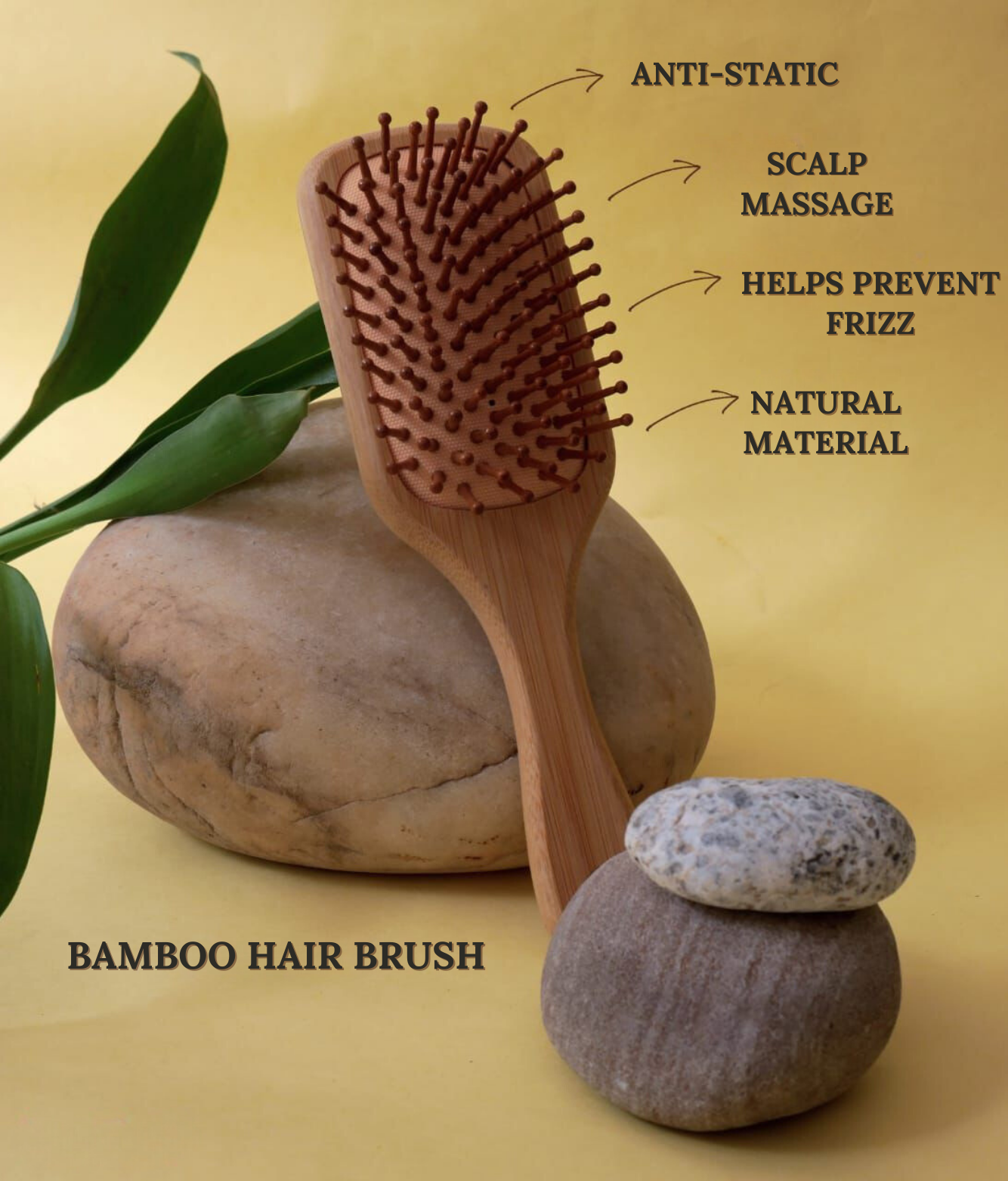 BAMBOO HAIR BRUSH